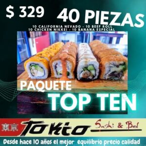 PAQUETE TOP TEN